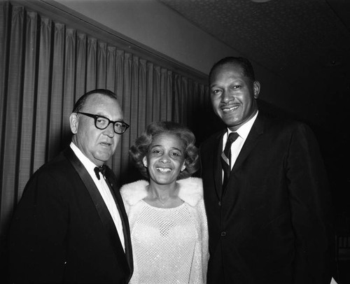 Mr. and Mrs. American Citizen of the Year award at the Cocoanut Grove nightclub