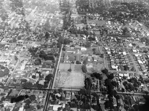 Temple City aerial view