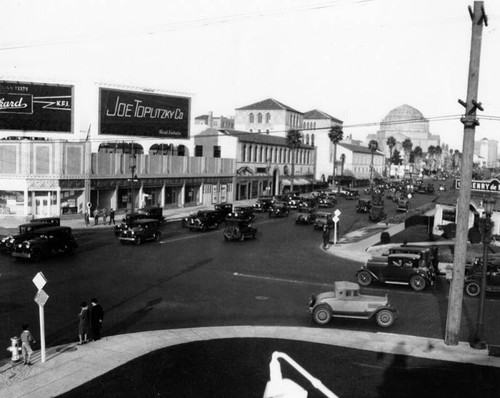 Wilshire Boulevard at Western Avenue