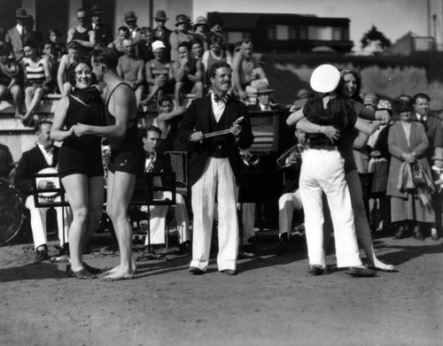 Dancing at 1928 Pacific Southwest Exposition