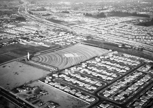 Harbor Boulevard Drive-In, Santa Ana, looking northeast