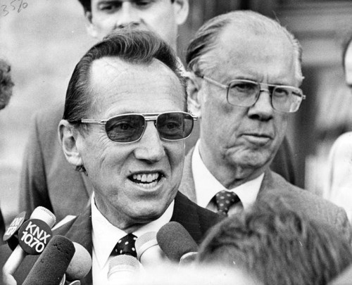 Al Davis and Kenneth Hahn