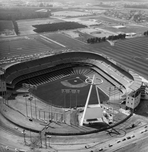 Construction of Angel Stadium