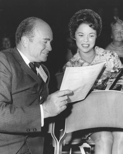 Shirley Temple Black and Robert Barry