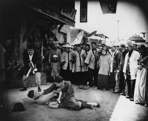 Chinese Americans in motion picture, "Lotus Blossom"