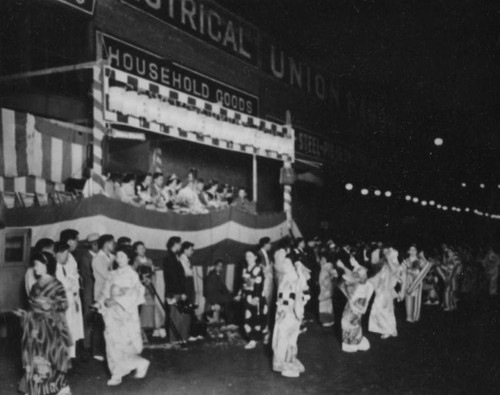 Annual Nisei festival procession