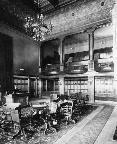 Ornate Victorian interior