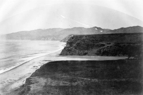 Mouth of Santa Monica Canyon