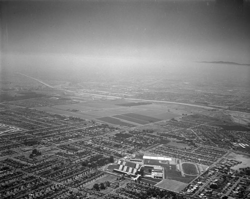 Ford Motor Co., Mercury Plant, looking southwest, Washington and Rosemead