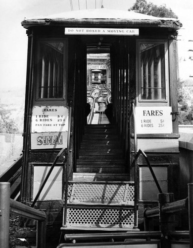 Angels Flight car