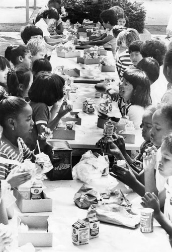 Lunch at Third St. School