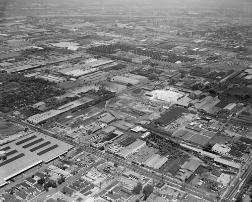 Lane-Wells Co., Soto Street, looking northeast