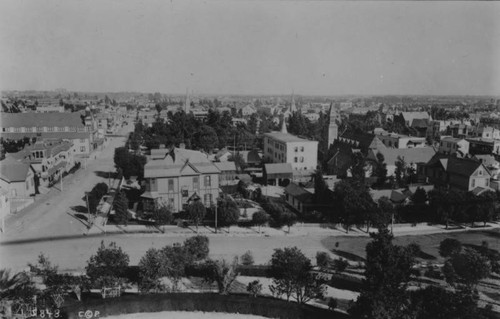 5th Street and Grand Avenue, looking east