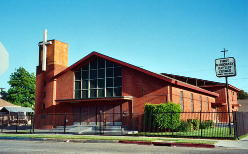 First Missionary Baptist Church, exterior