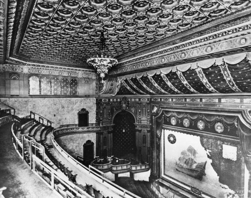 Theater curtain, Biltmore Theatre