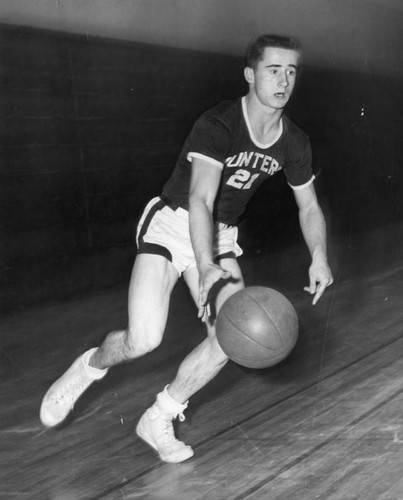 Official All-Valley League basketball team for 1956-57