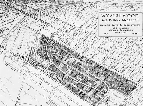 Wyvernwood Housing Project drawing