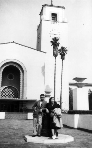 Couple at Union Station