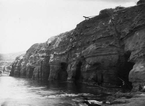 Fishing Near the La Jolla Caves