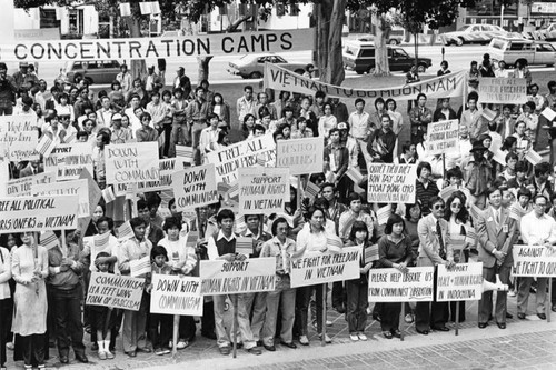 Vietnamese rally