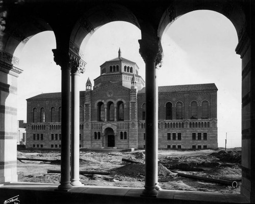 Powell Library nearing completion, U.C.L.A