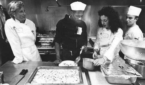 Cooks in the kitchen, Union Rescue Mission