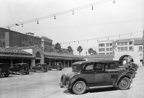 Parking area, Chapman Park Public Market