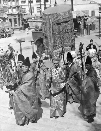 Buddhist religious procession, Chinatown