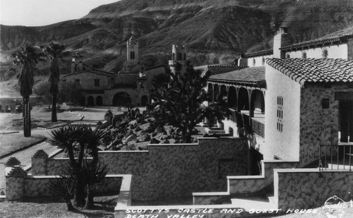 Death Valley's Scotty's Castle and guest house