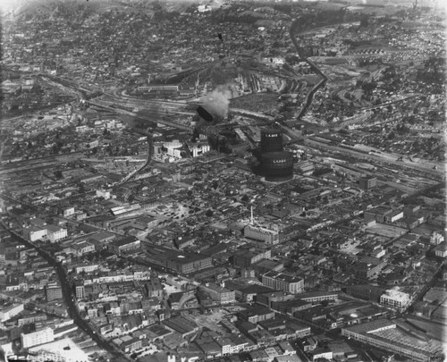 Business District, aerial