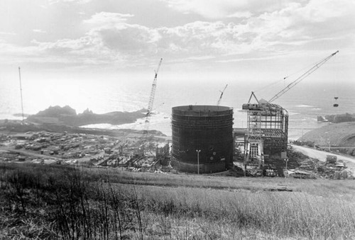 Construction of Diablo Canyon Nuclear Plant