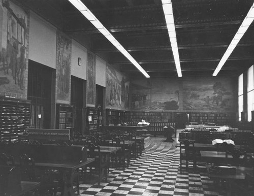 History Department murals, Los Angeles Public Library