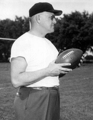 George Halas, a portrait — Calisphere