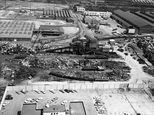 Lipsett Steel, Vernon, looking east