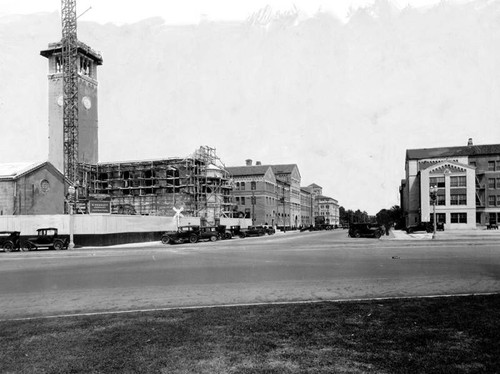 Construction of Mudd Memorial Hall, U.S.C