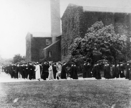 Graduation at the University of California