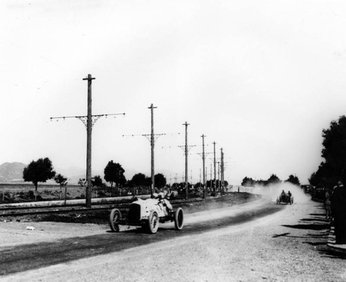 Auto racing in Corona