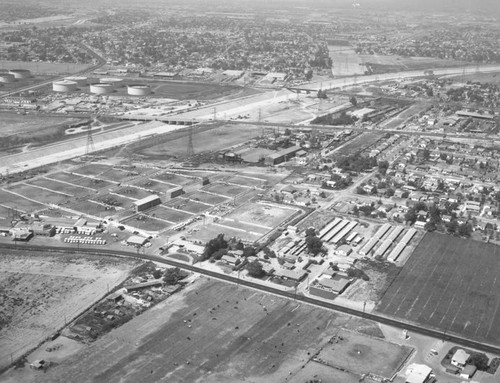 Rockview Milk Farms, Stewart and Gray Road, looking northwest