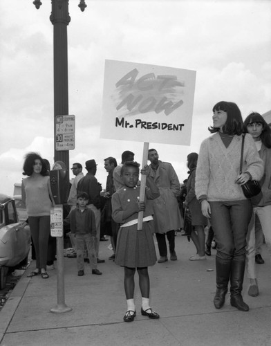 Community leaders attend Civil Rights rally — Calisphere