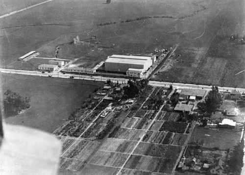 Fairbanks Studio, aerial view