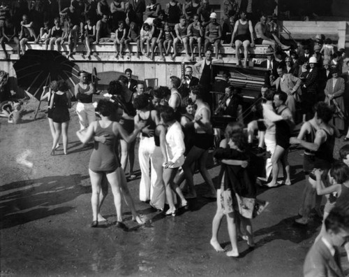 Dancing at 1928 Pacific Southwest Exposition