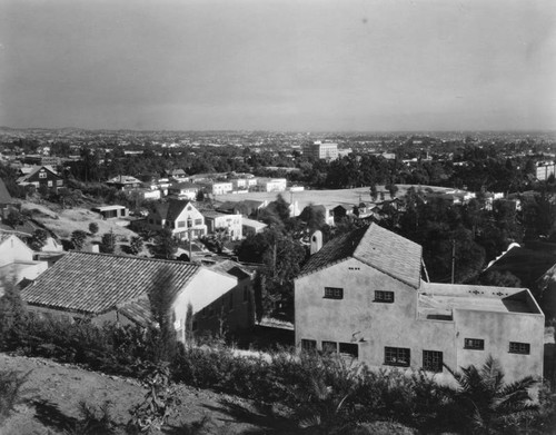 Southeast from Whitley Heights, Hollywood