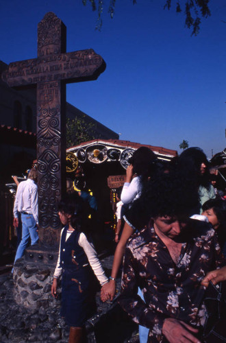 Olvera Street cross