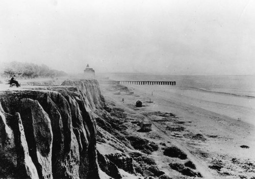 Cliffs overlooking the beach