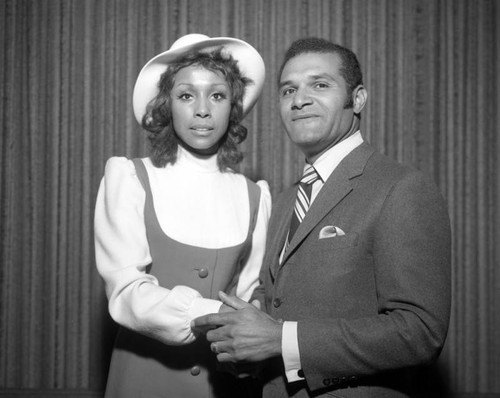 Diahann Carroll and Billy Mills