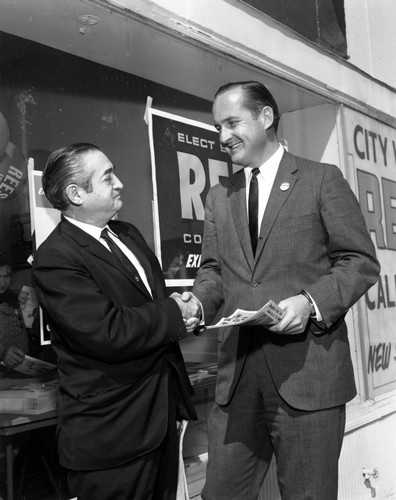 California State Senator Thomas M. Rees campaigns for 26th District ...