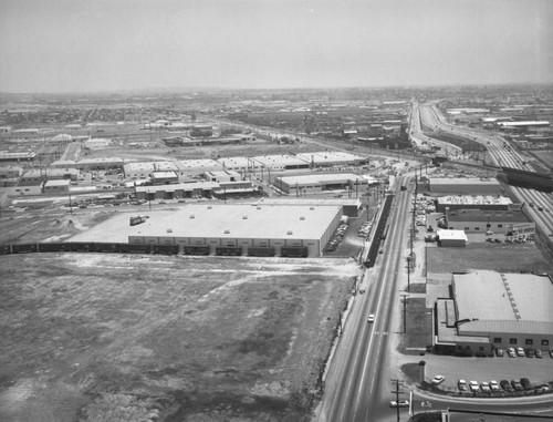 General Electric Lamp Division, Telegraph Road and Malt Avenue, looking south