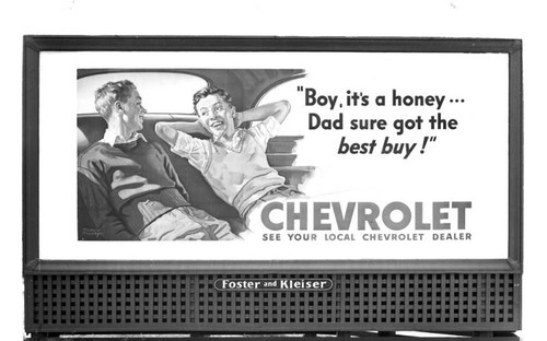 Chevrolet billboard