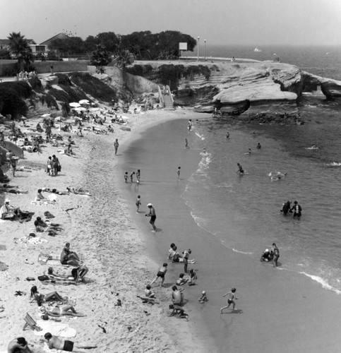 Beach scene