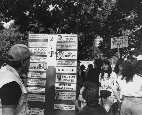 Peace rally — Calisphere